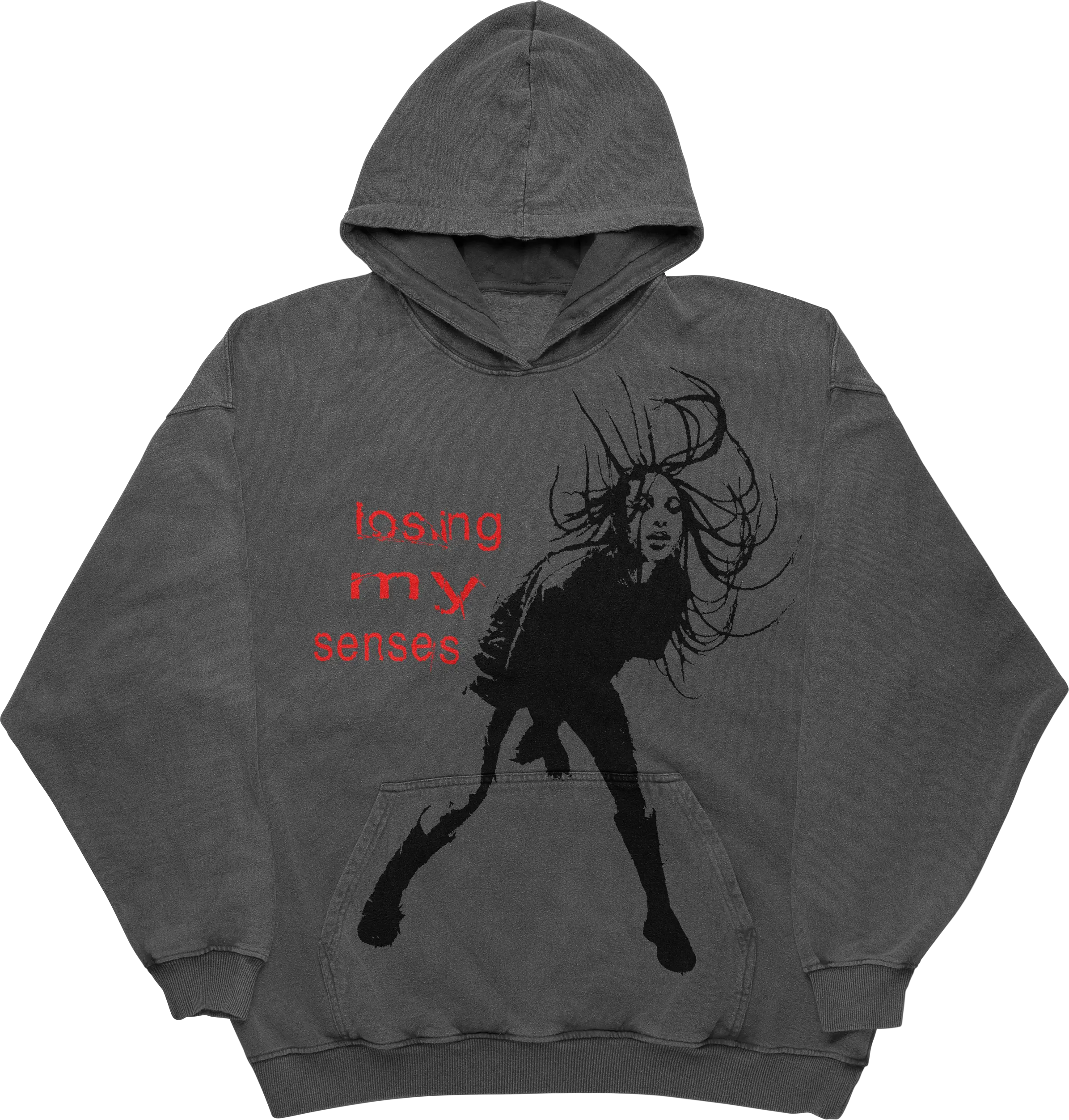 Losing My Senses Hoodie WorksOfMadness