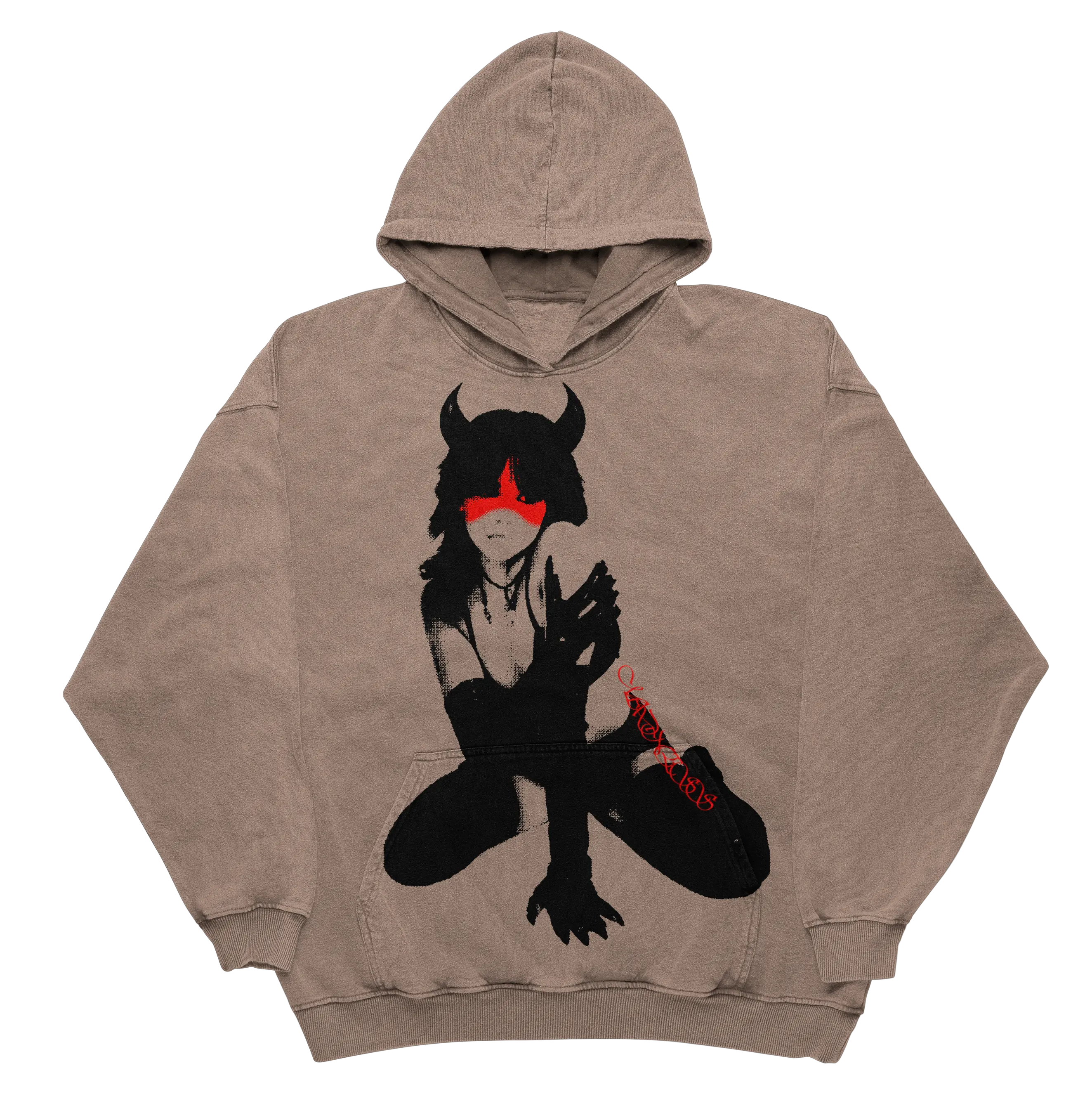 Naughty She Devil Hoodie WorksOfMadness