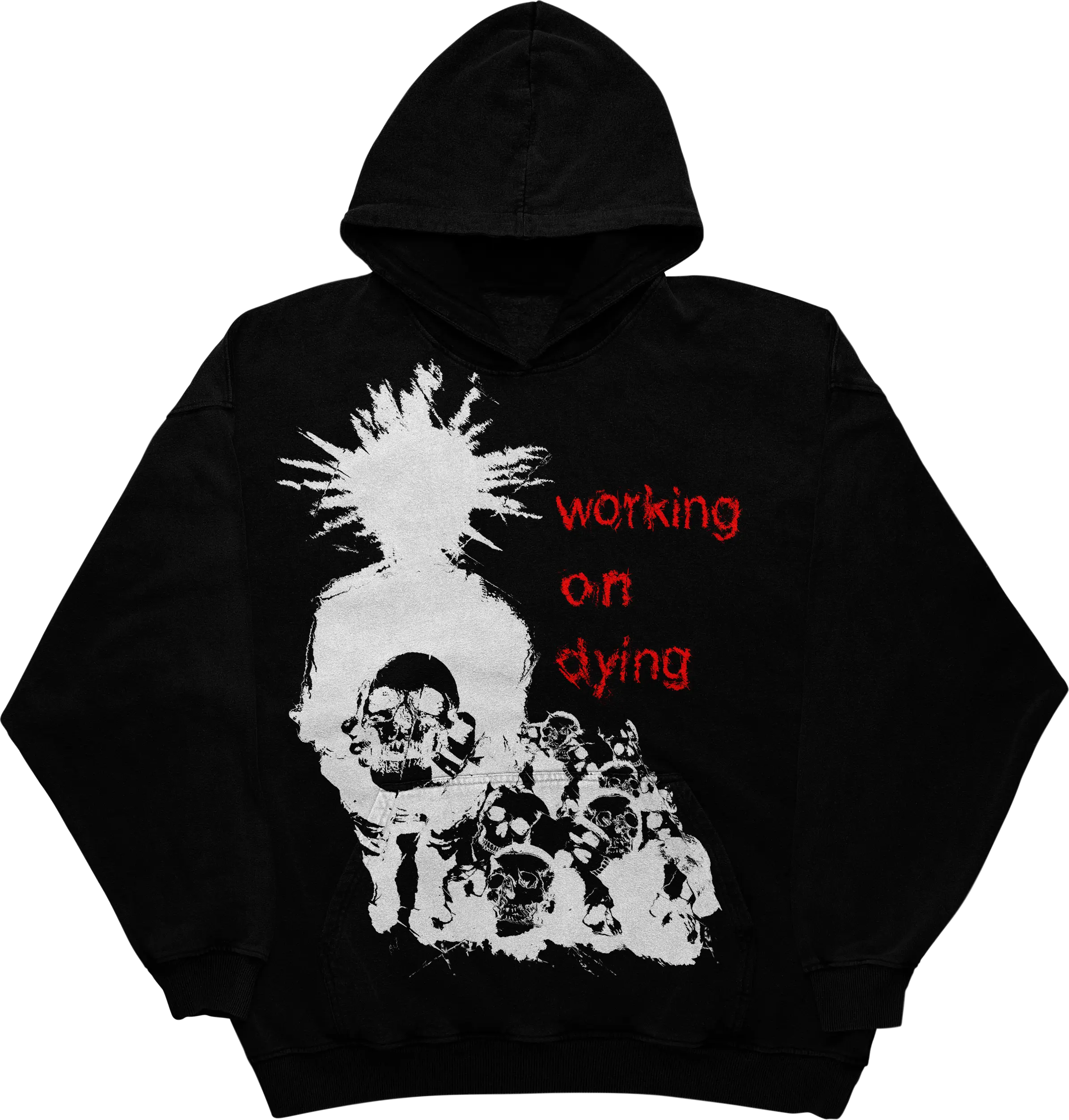 Working On Dying Hoodie WorksOfMadness